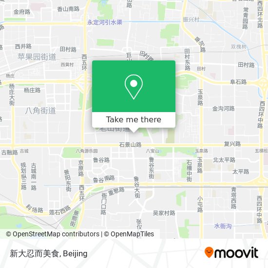 新大忍而美食 map