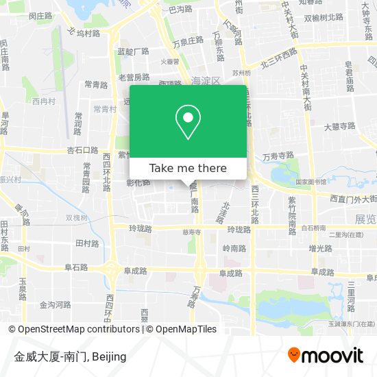 金威大厦-南门 map