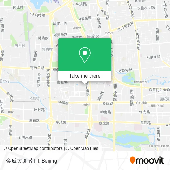金威大厦-南门 map