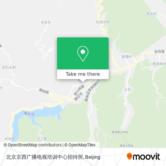 北京京西广播电视培训中心招待所 map