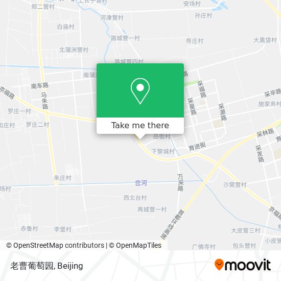 老曹葡萄园 map