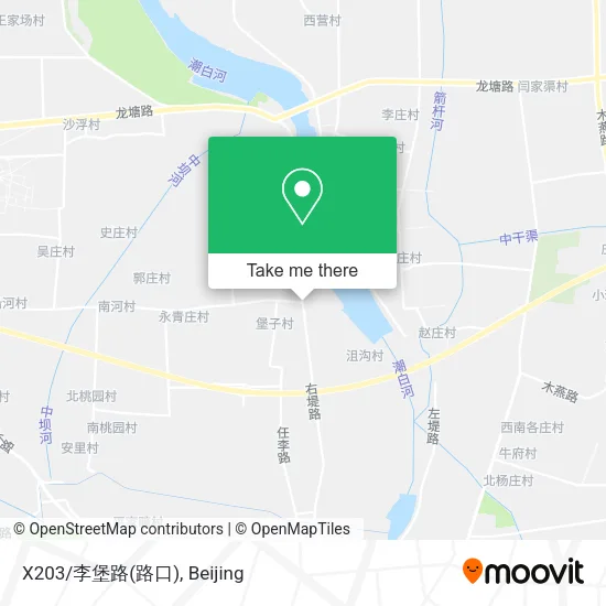 X203/李堡路(路口) map