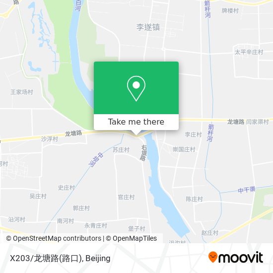 X203/龙塘路(路口) map