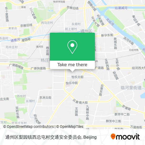 通州区梨园镇西总屯村交通安全委员会 map