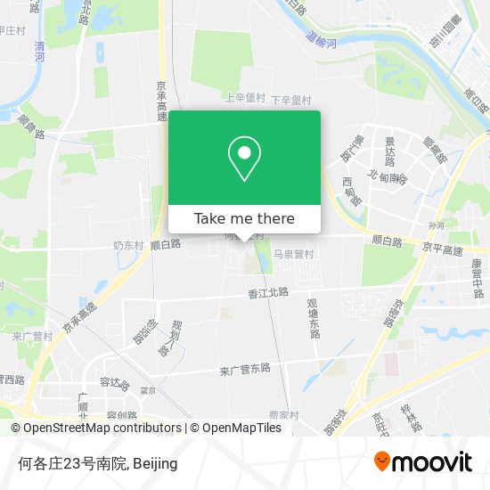 何各庄23号南院 map