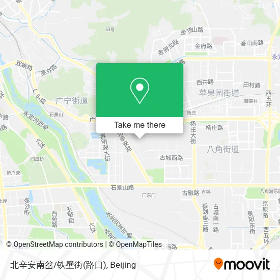 北辛安南岔/铁壁街(路口) map