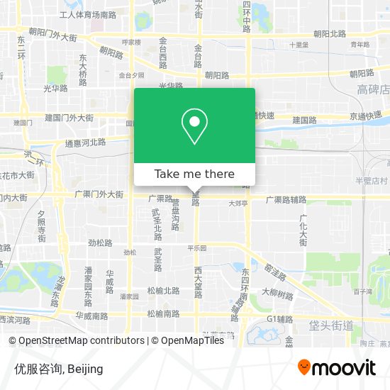 优服咨询 map