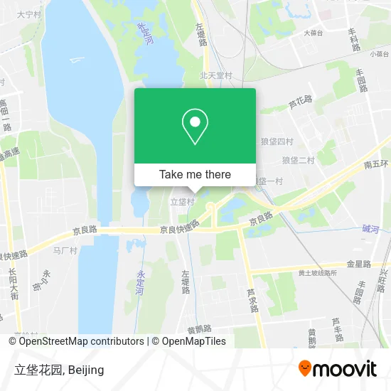 立垡花园 map