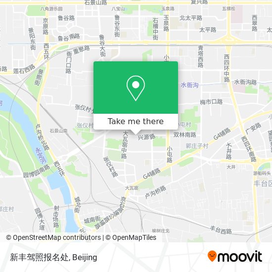 新丰驾照报名处 map