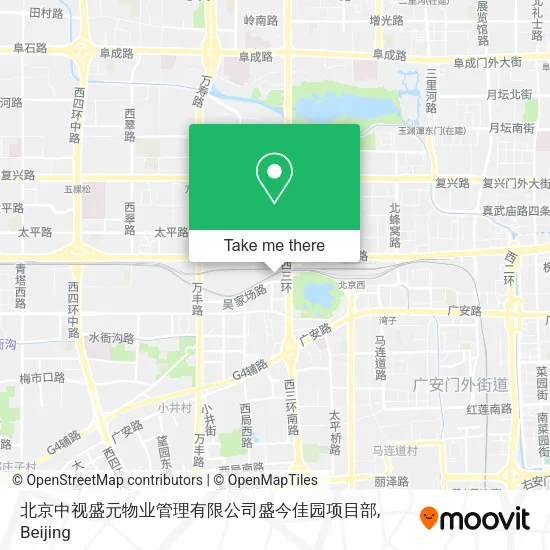 北京中视盛元物业管理有限公司盛今佳园项目部 map