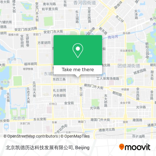 北京凯德历达科技发展有限公司 map