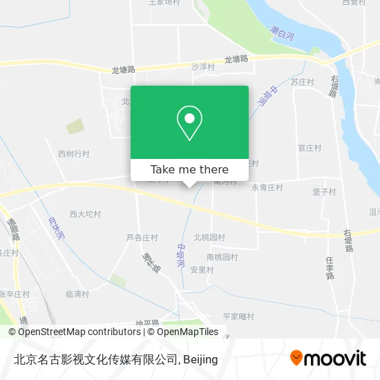 北京名古影视文化传媒有限公司 map