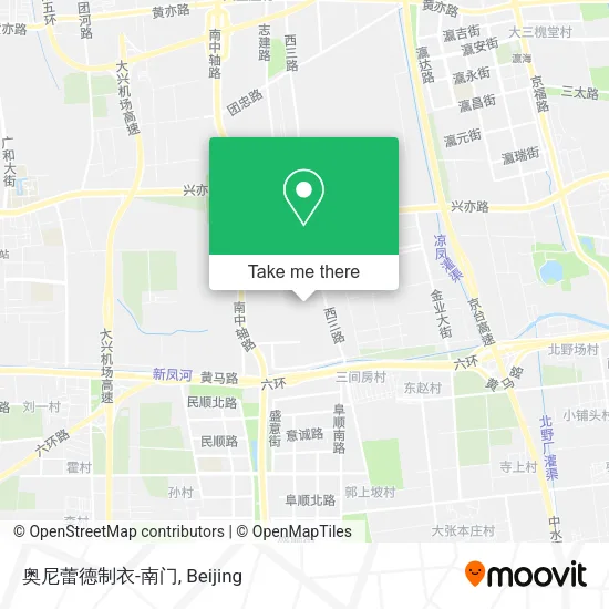 奥尼蕾德制衣-南门 map