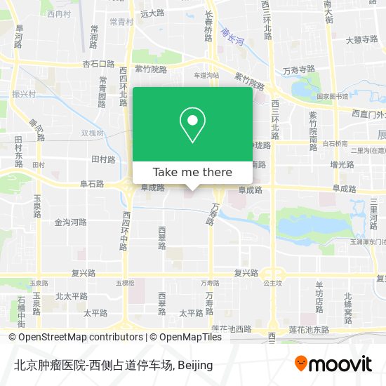 北京肿瘤医院-西侧占道停车场 map