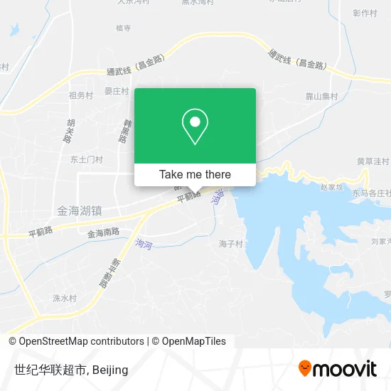 世纪华联超市 map