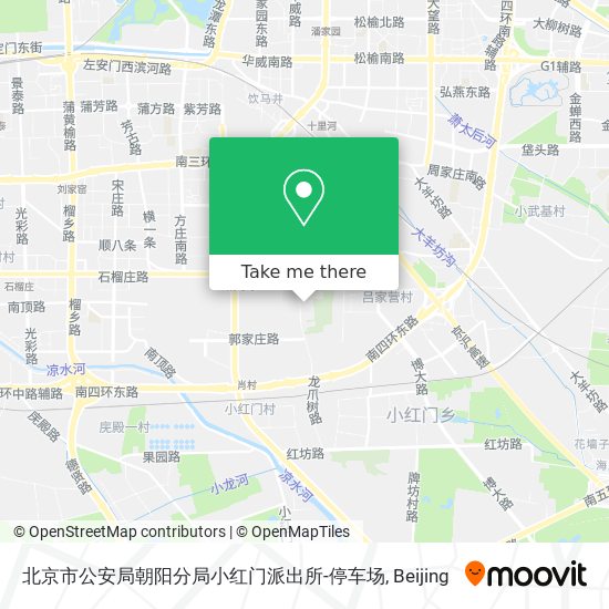 北京市公安局朝阳分局小红门派出所-停车场 map
