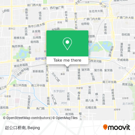 赵公口桥南 map