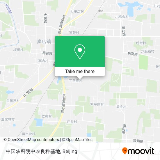 中国农科院中农良种基地 map