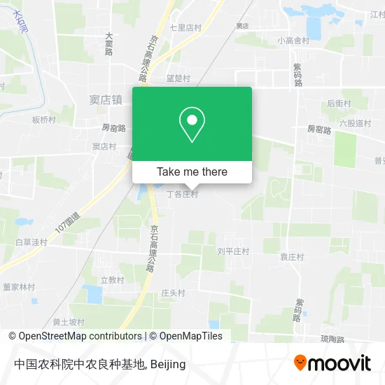 中国农科院中农良种基地 map