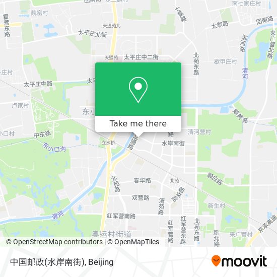 中国邮政(水岸南街) map