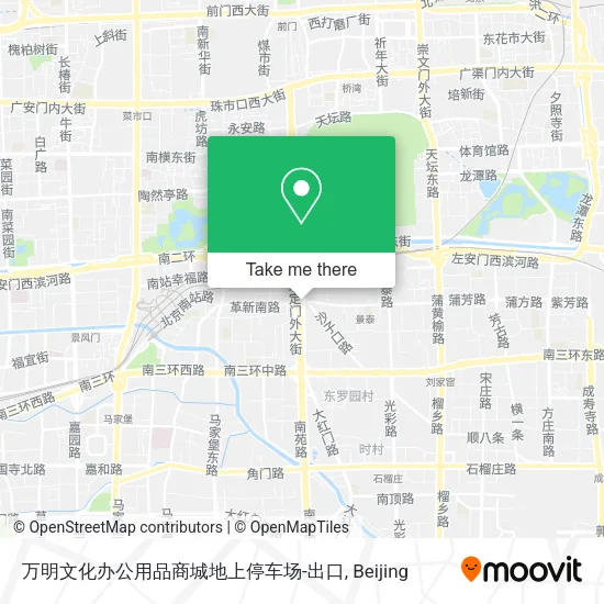 万明文化办公用品商城地上停车场-出口 map