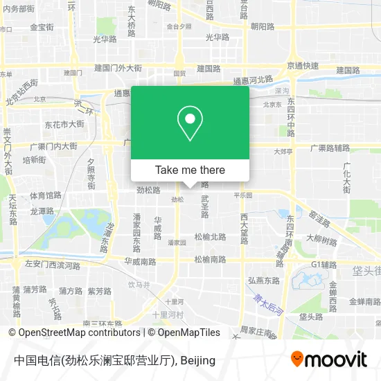中国电信(劲松乐澜宝邸营业厅) map