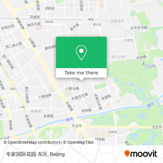 专家国际花园-东区 map