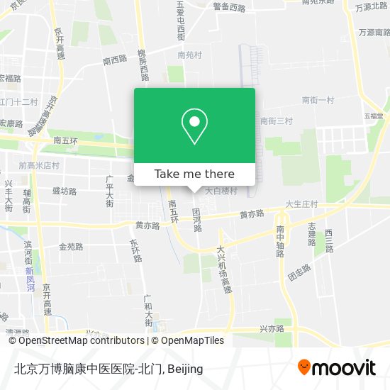 北京万博脑康中医医院-北门 map