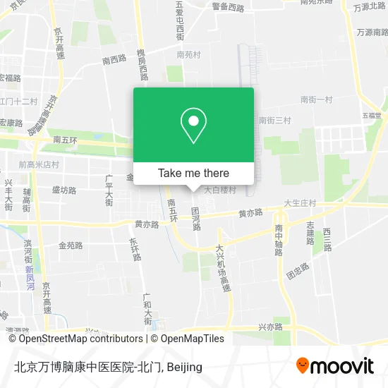 北京万博脑康中医医院-北门 map