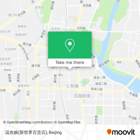 温孜婉(新世界百货店) map