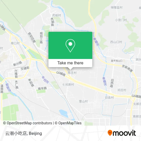 云潮小吃店 map
