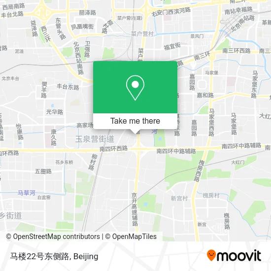 马楼22号东侧路 map