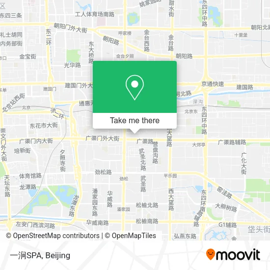 一涧SPA map