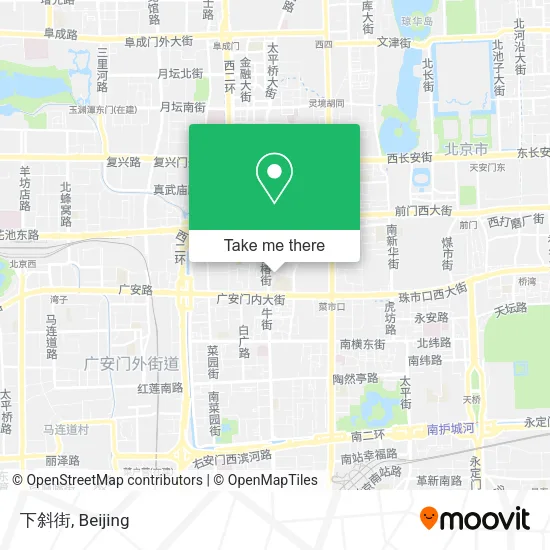 下斜街 map