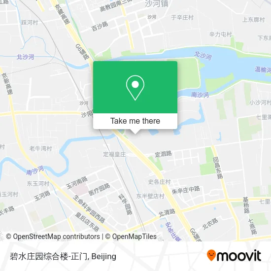 碧水庄园综合楼-正门 map
