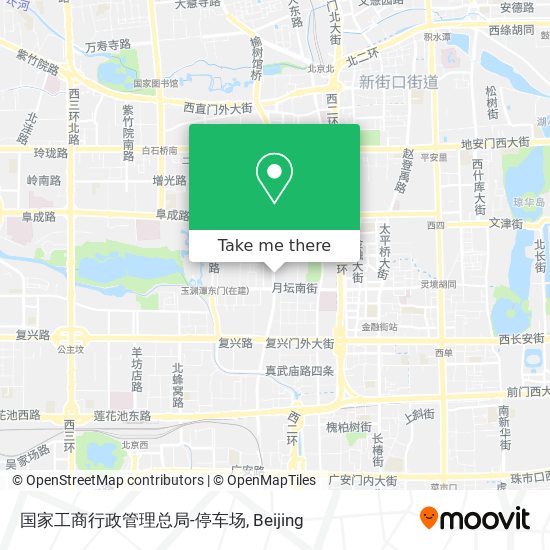 国家工商行政管理总局-停车场 map