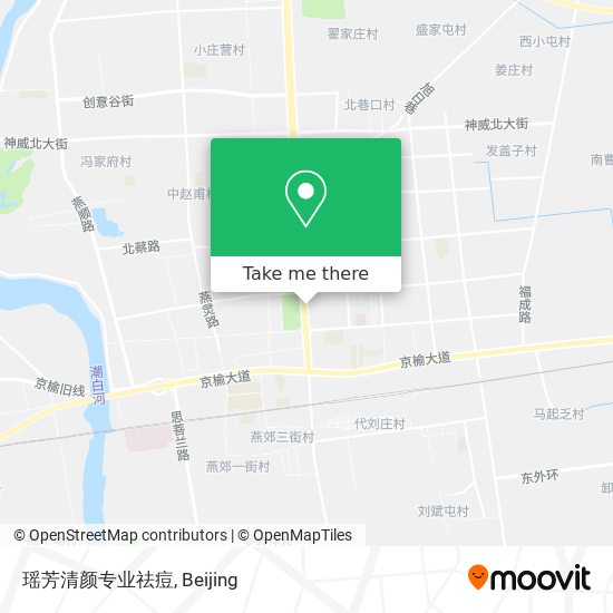 瑶芳清颜专业祛痘 map