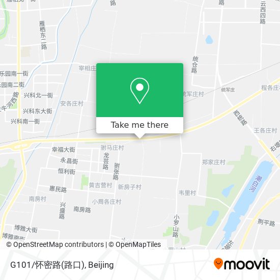G101/怀密路(路口) map
