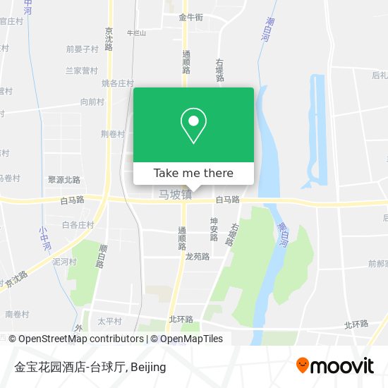 金宝花园酒店-台球厅 map