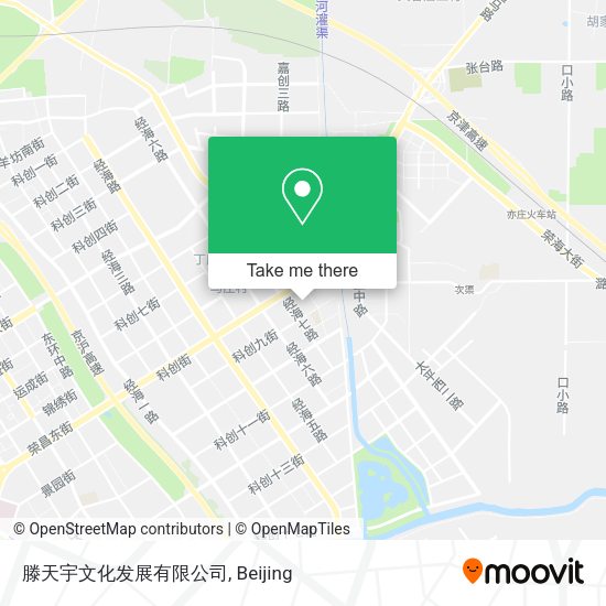 滕天宇文化发展有限公司 map