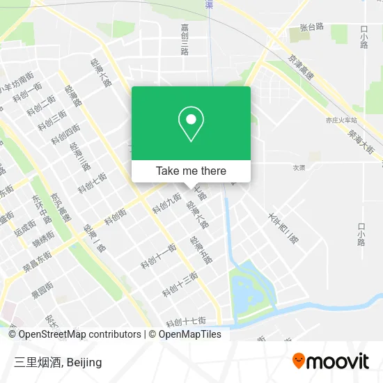 三里烟酒 map