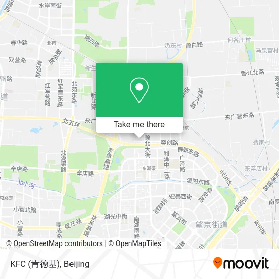 KFC (肯德基) map
