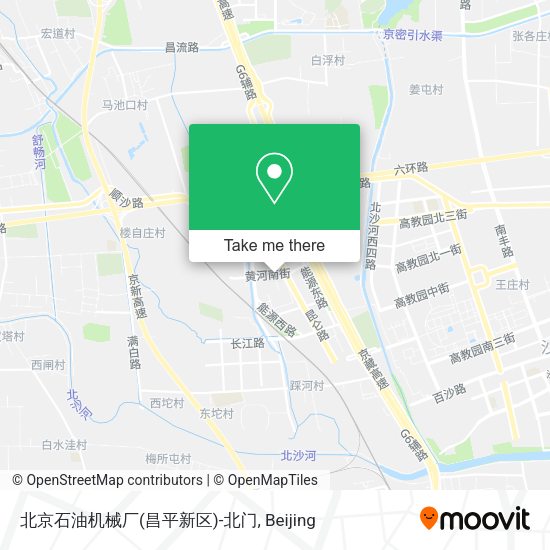 北京石油机械厂(昌平新区)-北门 map
