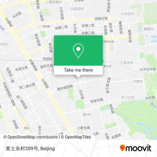 黄土东村209号 map