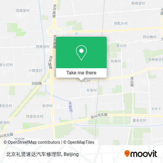 北京礼贤速达汽车修理部 map