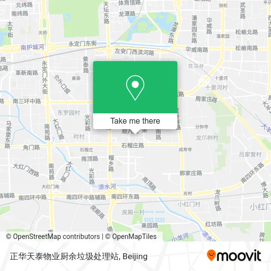 正华天泰物业厨余垃圾处理站 map