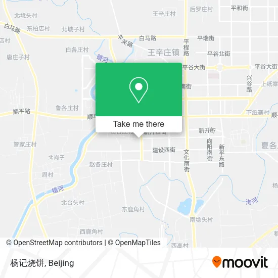 杨记烧饼 map