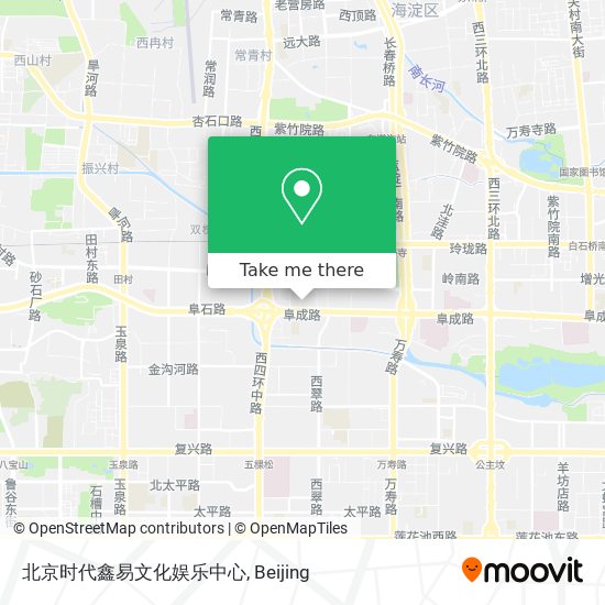 北京时代鑫易文化娱乐中心 map