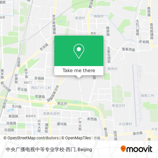 中央广播电视中等专业学校-西门 map