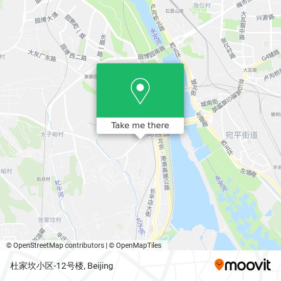 杜家坎小区-12号楼 map